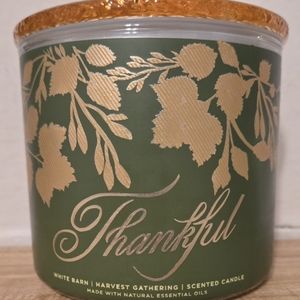 B&BW Thankful Harvest Gathering 3-wick Candle
